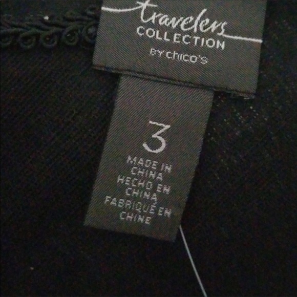 Chico’s Size 3 Large Ombré Jacket Cover Up gorgeous sunset summer breeze colors - Picture 5 of 7